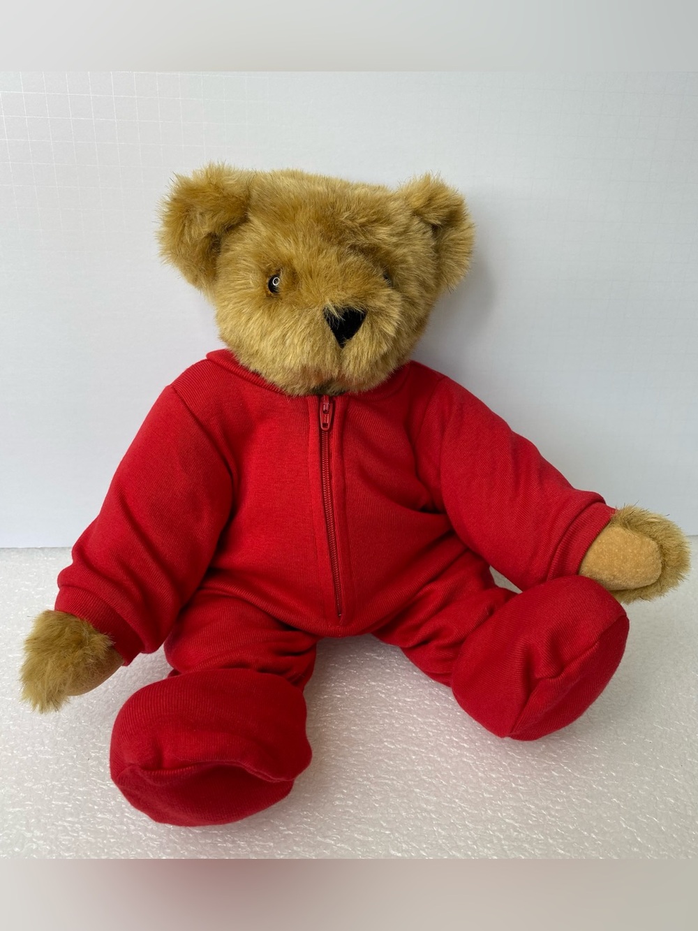 Authentic 16" Vermont Bedtime Teddy Bear with
"Born in Vermont" Stamped Eyes